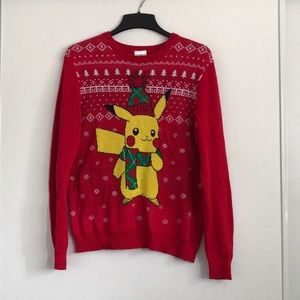 Christmas Pikachu Ugly Christmas Sweater